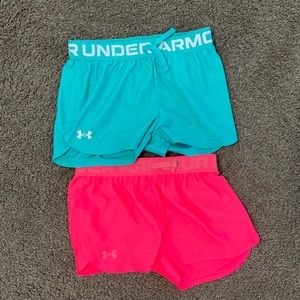 *2 Pairs* Under Armour Girls Shorts